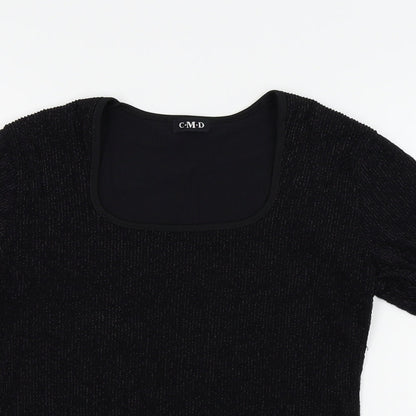 CMD Womens Black   Basic T-Shirt Size M