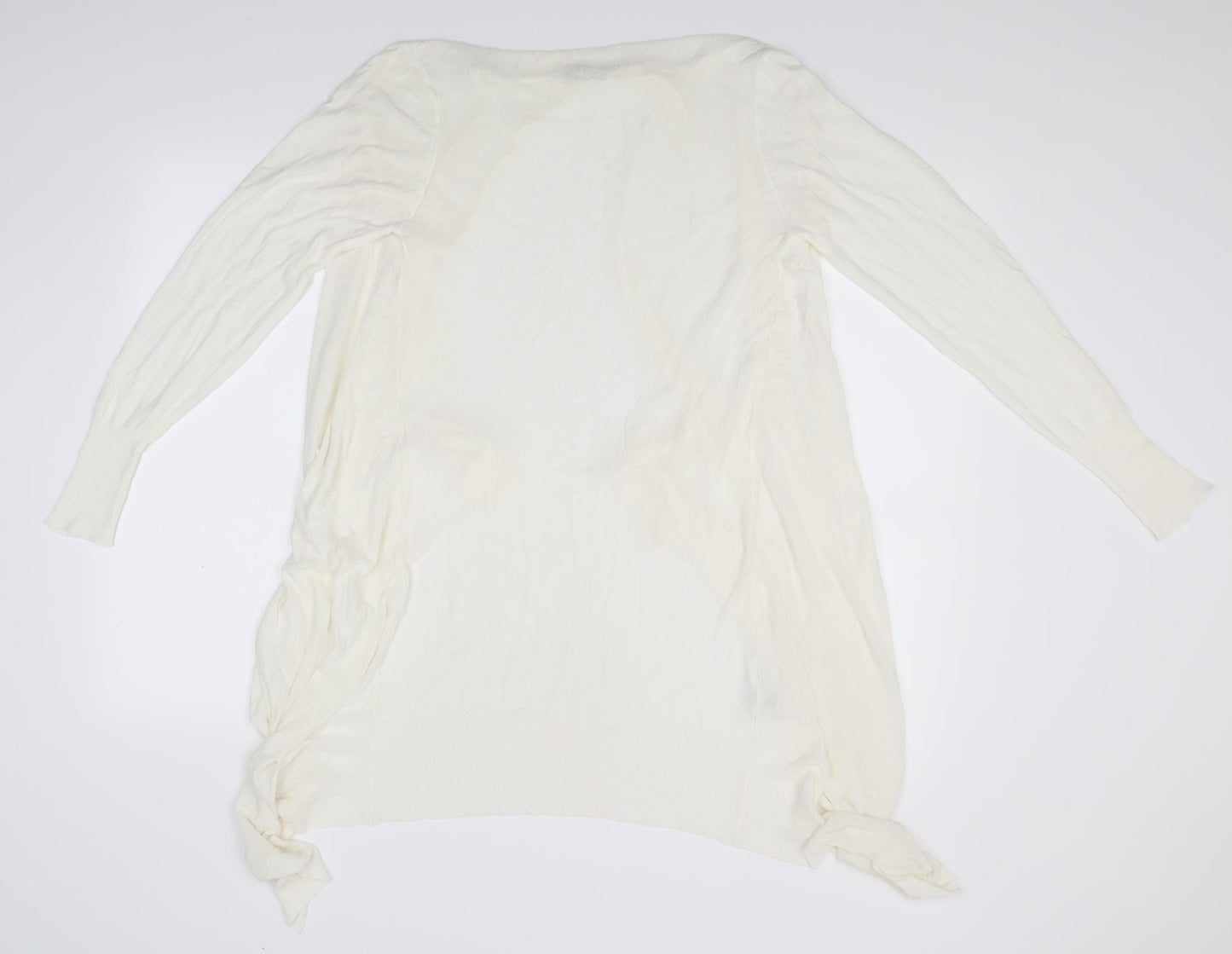 Suzy D Womens Ivory   Cardigan Jumper Size M