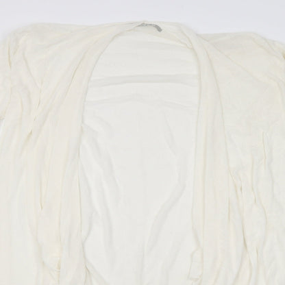 Suzy D Womens Ivory   Cardigan Jumper Size M
