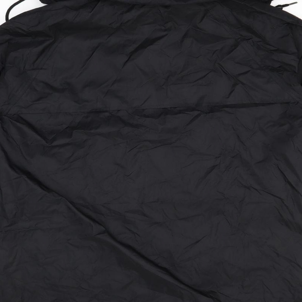 Mens UK Size S Highpoint Black Rain Coat
