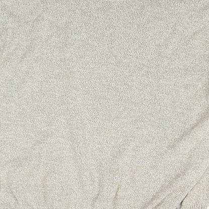 Lincoln Mens Ivory  Knit Pullover Jumper Size L