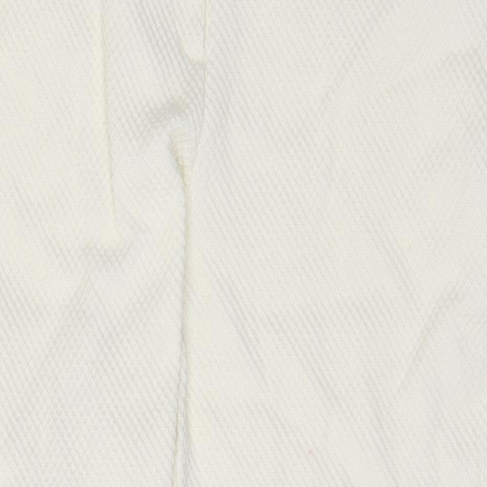 GOK Womens White   Chino Trousers Size 20 L24 in