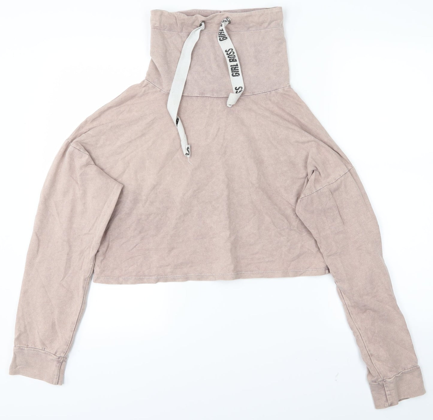 Select Womens Beige   Pullover Jumper Size 10  - Cropped