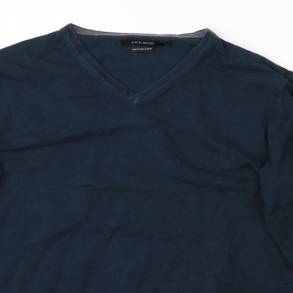 Jack Reid Mens Blue   Pullover Jumper Size S