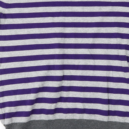 Wallis Womens Purple Striped  Shirt Dress
