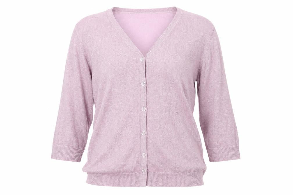 Womens UK Size 14 Michele Hope Pink Basic Blouse