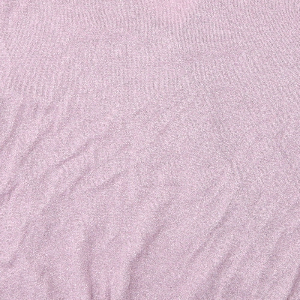 Womens UK Size 14 Michele Hope Pink Basic Blouse