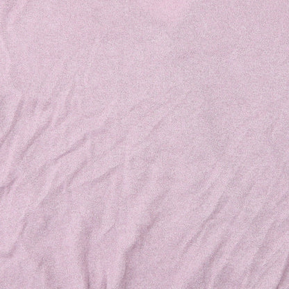 Womens UK Size 14 Michele Hope Pink Basic Blouse