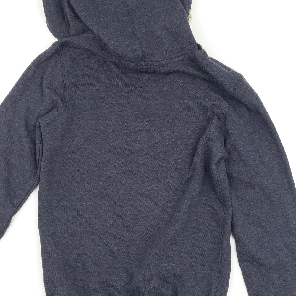 Mens UK Size XS Cedar Wood State Blue Pullover Hoodie