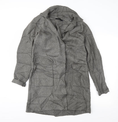 Cortefiel Womens Grey   Jacket Coatigan Size S