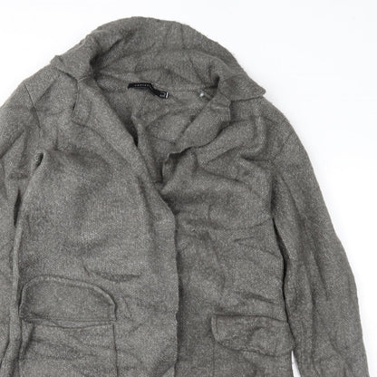 Cortefiel Womens Grey   Jacket Coatigan Size S