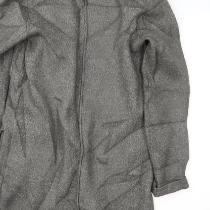 Cortefiel Womens Grey   Jacket Coatigan Size S