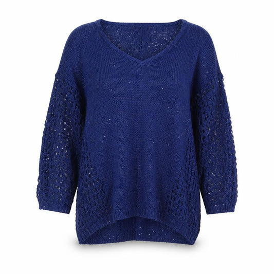 Marks & Spencer Womens Blue   Pullover Jumper Size 12