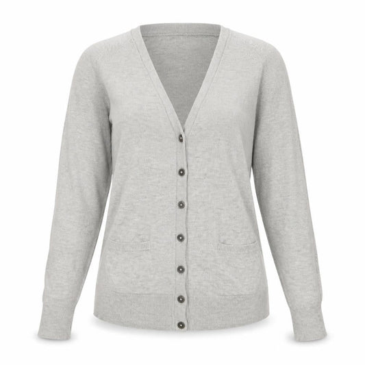 Marks & Spencer Womens Grey   Cardigan Jumper Size 10