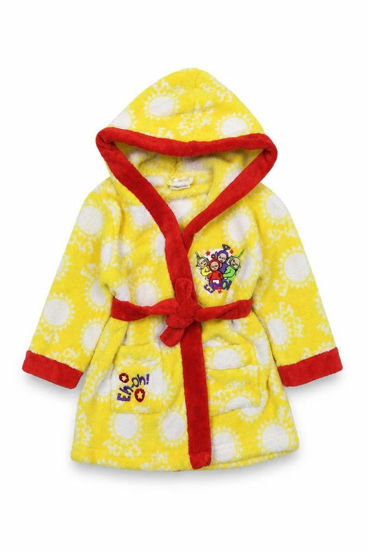 Preworn Baby Yellow Solid  Capri Robe Size 18-24 Months