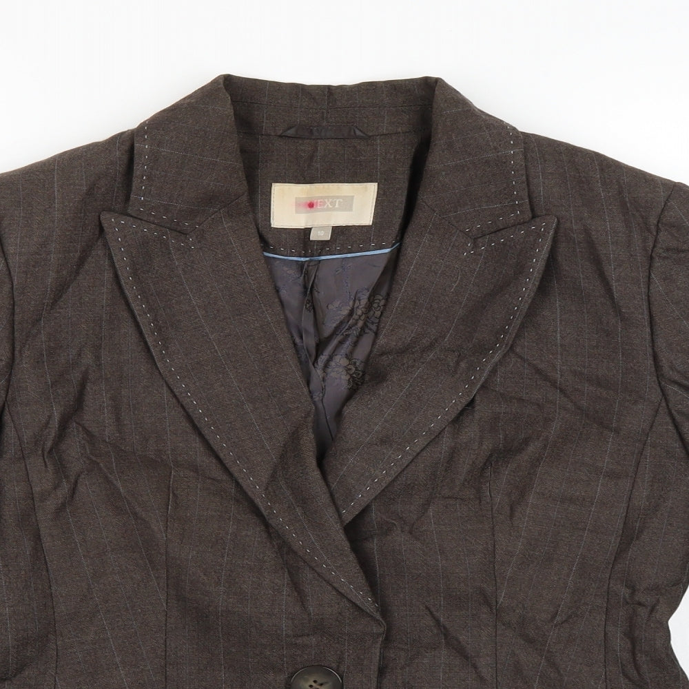 Womens UK Size 10 NEXT Brown Jacket