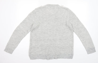 Papaya Womens Grey   Pullover Jumper Size 12