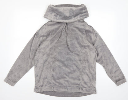 F&F Womens Grey   Pullover Sweatshirt Size 8  - Soft Lounge Top