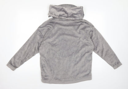 F&F Womens Grey   Pullover Sweatshirt Size 8  - Soft Lounge Top