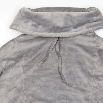 F&F Womens Grey   Pullover Sweatshirt Size 8  - Soft Lounge Top