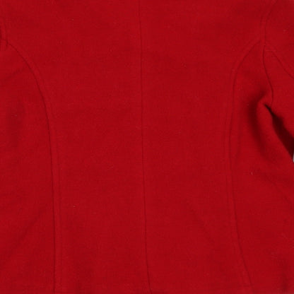 Womens UK Size 12 Select Red Pea Coat