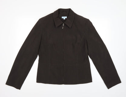 Womens UK Size 14 Atmosphere Brown Jacket
