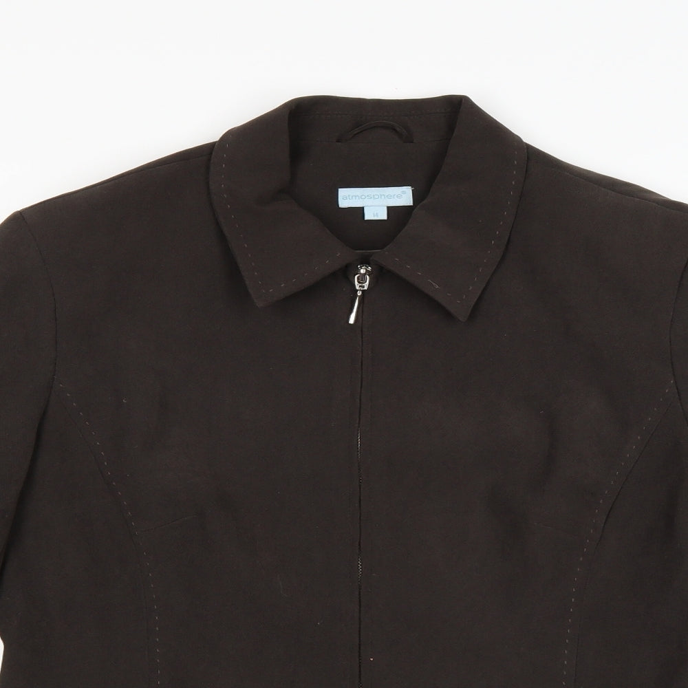 Womens UK Size 14 Atmosphere Brown Jacket