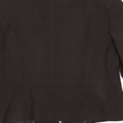 Womens UK Size 14 Atmosphere Brown Jacket