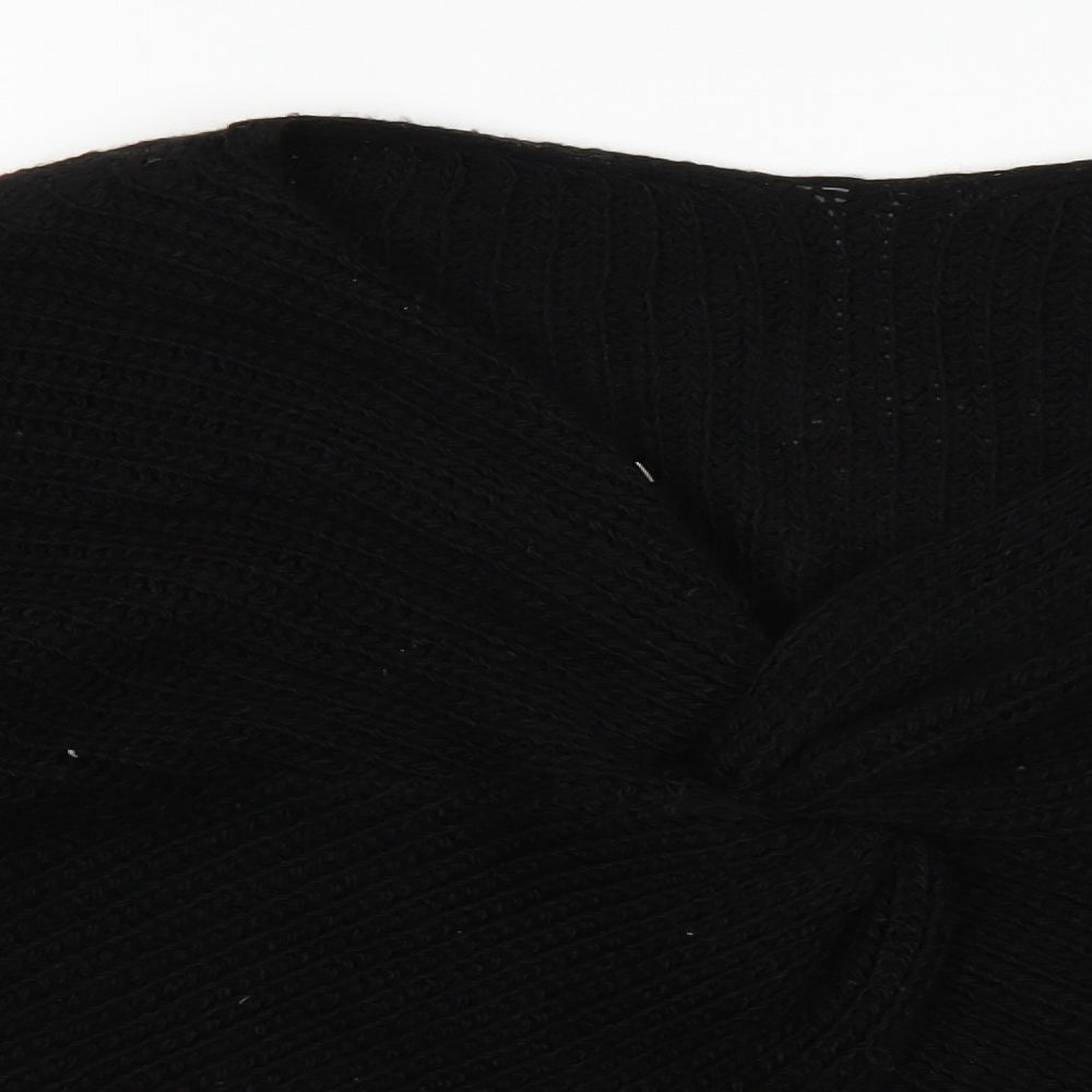 Preworn Womens Black   Pullover Jumper Size S