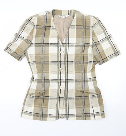 Womens UK Size 12 Marks and Spencer Beige Jacket