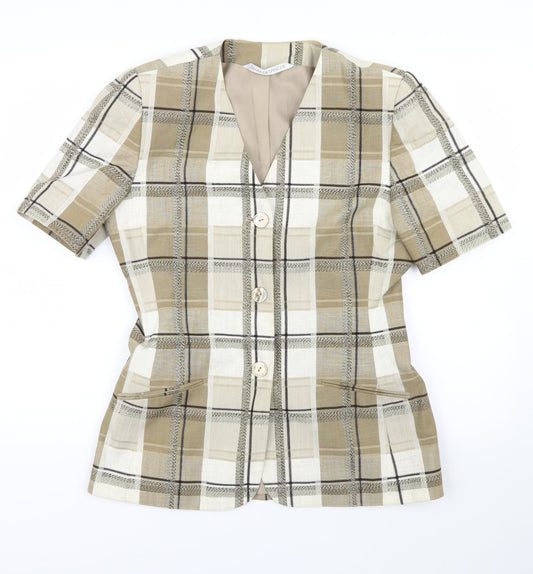 Womens UK Size 12 Marks and Spencer Beige Jacket