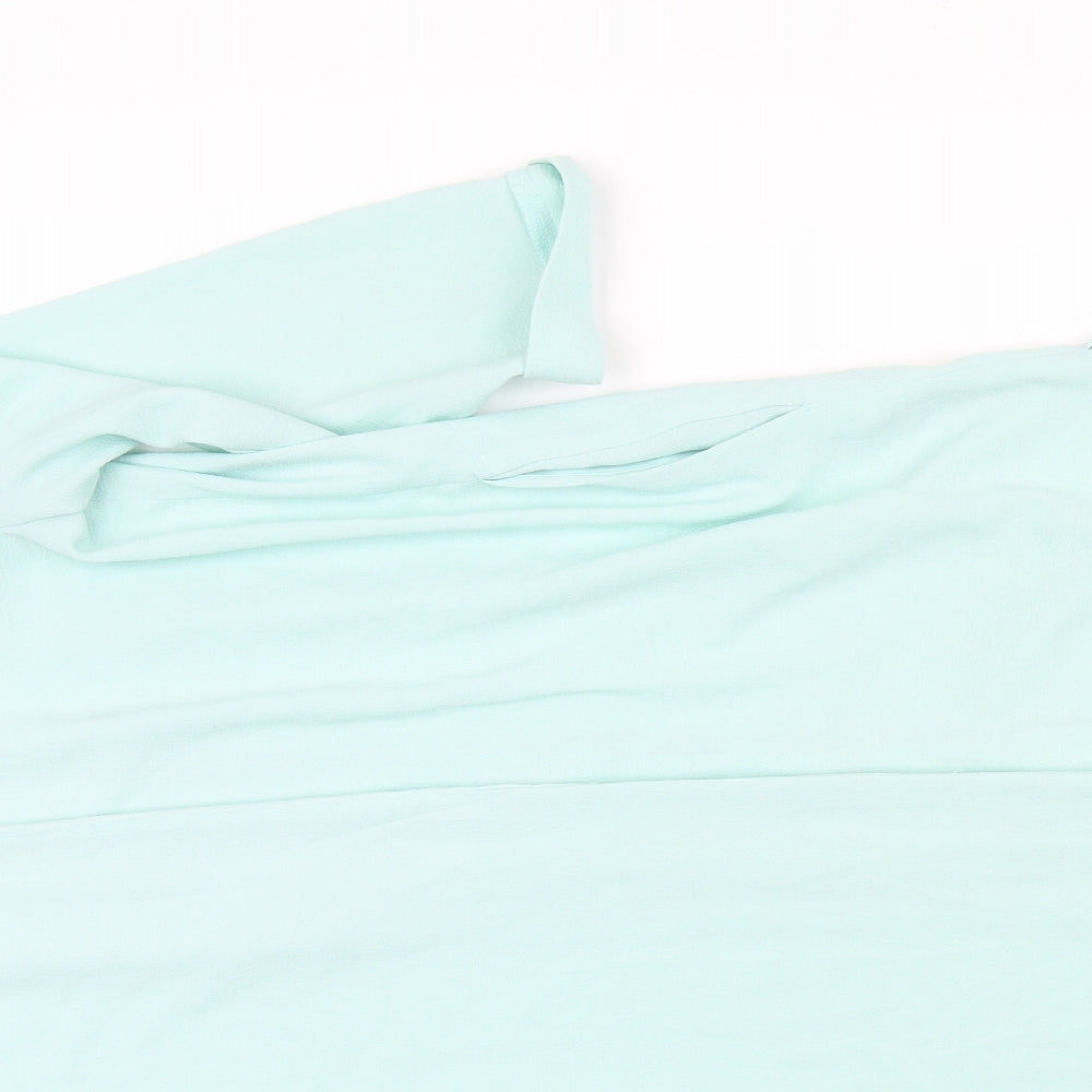 George Womens Green   Overcoat Coatigan Size 10