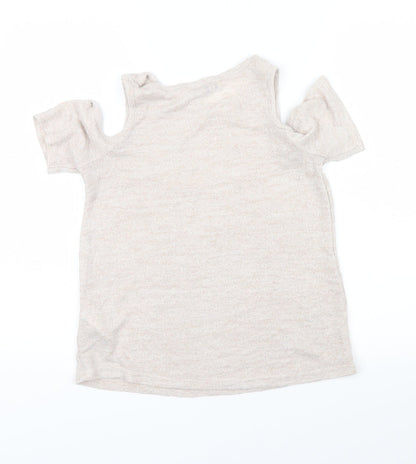 Womens UK Size 8 New Look Pink Basic Tank