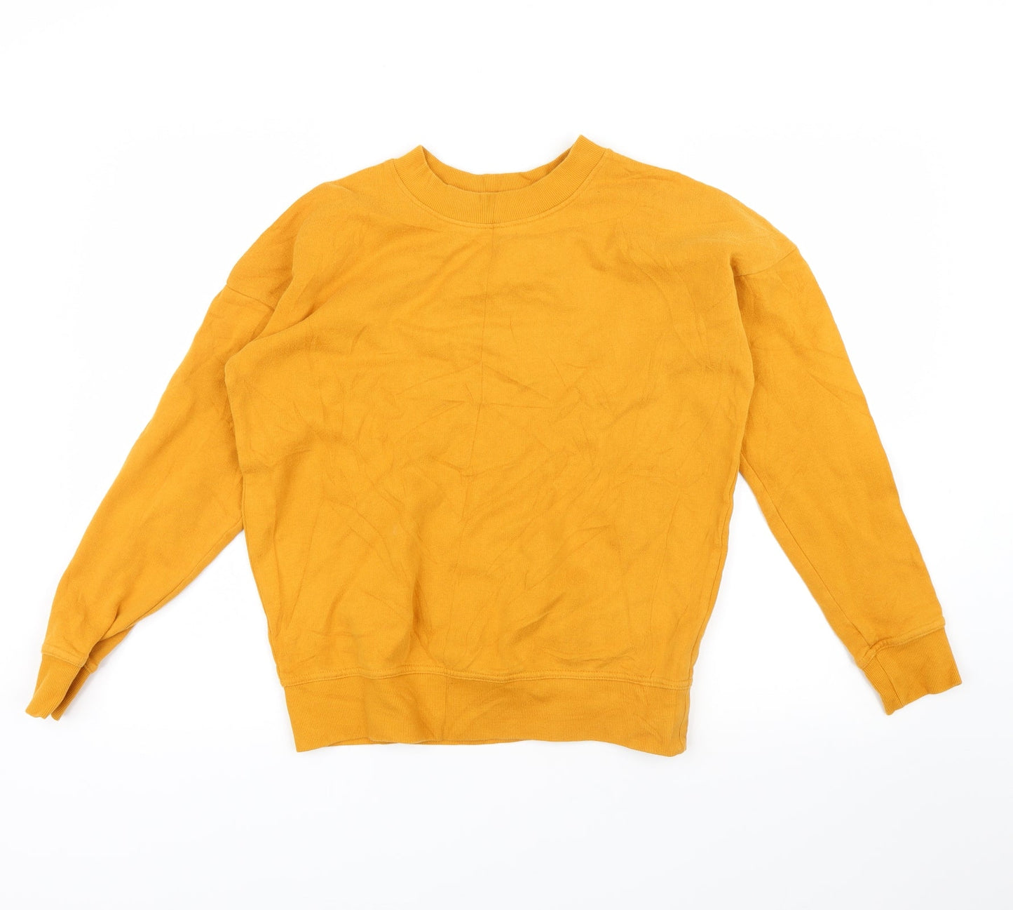 Womens UK Size 6 NEXT Yellow Pullover Sweatshirt