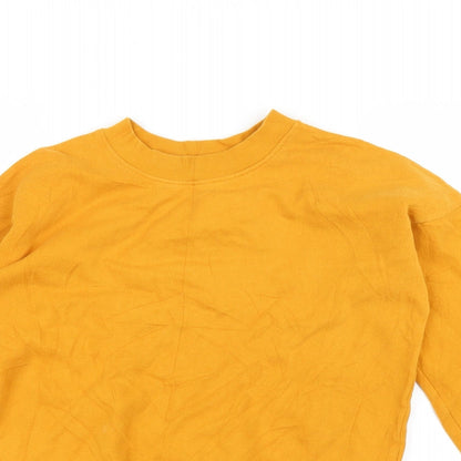 Womens UK Size 6 NEXT Yellow Pullover Sweatshirt