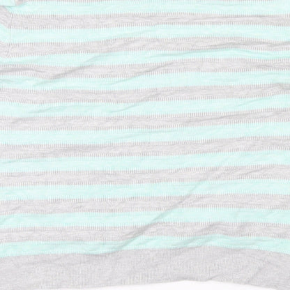 CC Womens Blue Striped  Pullover Jumper Size XL