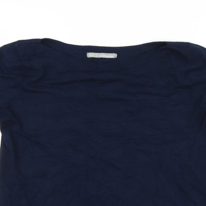 Marks & Spencer Womens Blue   Pullover Jumper Size 10