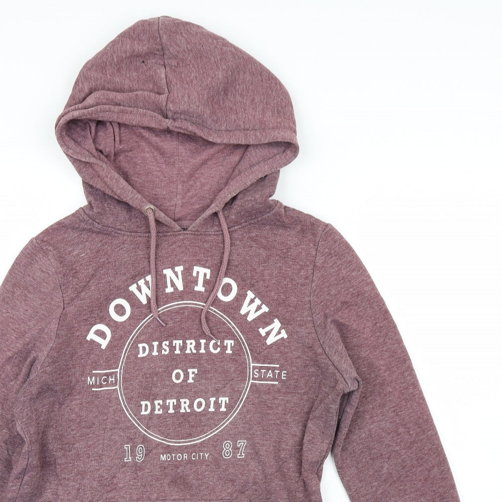 Atmosphere Womens Purple   Pullover Hoodie Size 10  - detroit