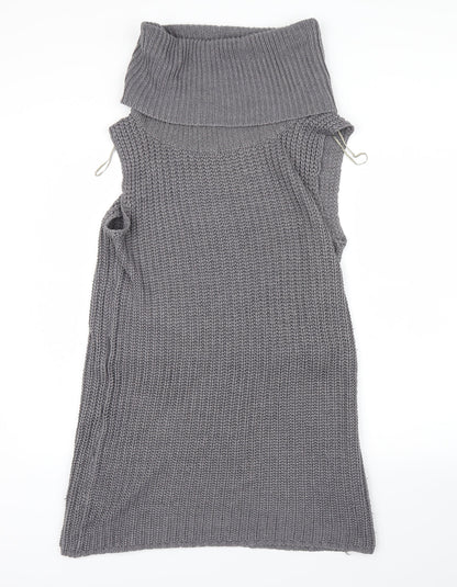 lottie loves Womens Grey   Jacket Poncho Size 12