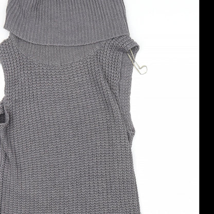 lottie loves Womens Grey   Jacket Poncho Size 12