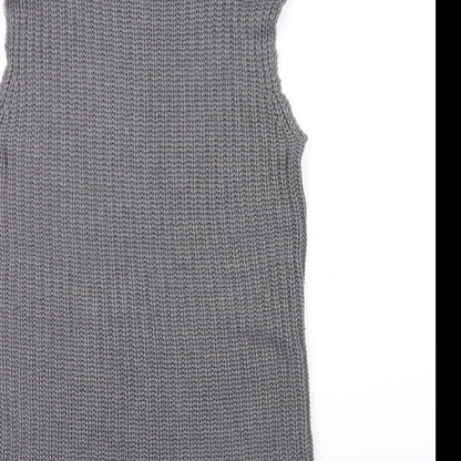 lottie loves Womens Grey   Jacket Poncho Size 12