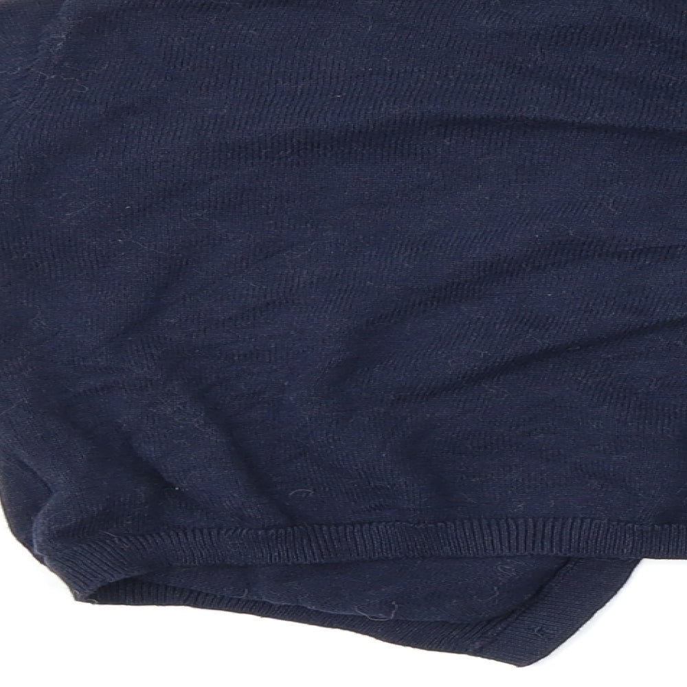 3 Pommes Womens Blue   Cardigan Jumper Size 16
