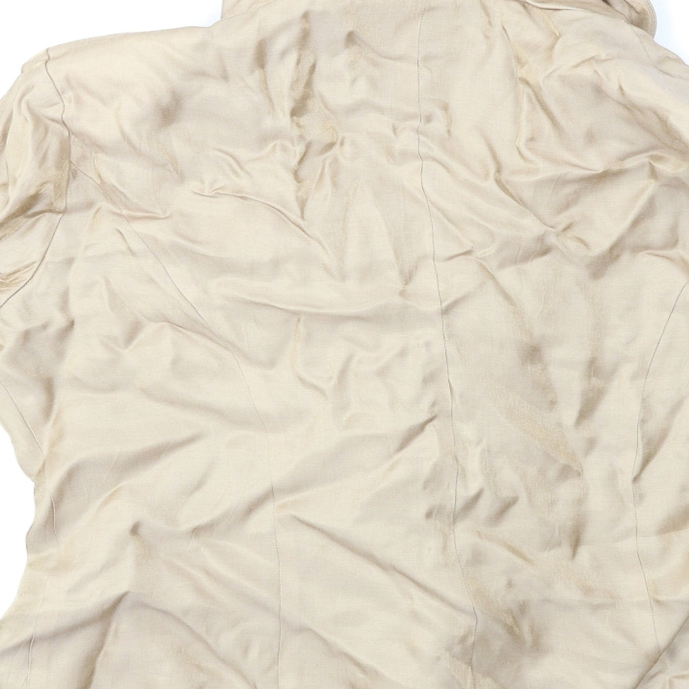 Alex & CO Womens Brown   Jacket  Size 16