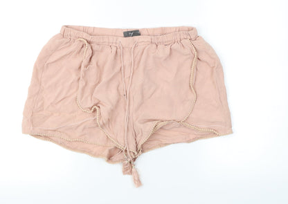 Primark Womens Pink   Hot Pants Shorts Size 14