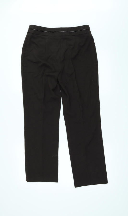 Womens UK Size 12 Marks and Spencer Regular Fit  Brown Trousers