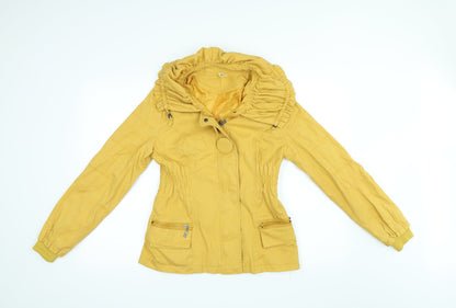Fashion M Womens Yellow   Jacket Coat Size S