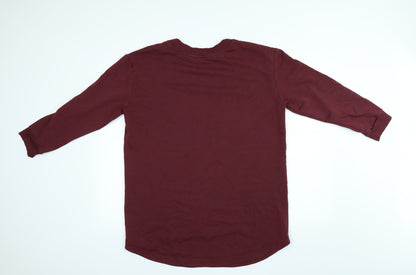 TU Womens Red   Pullover Jumper Size M