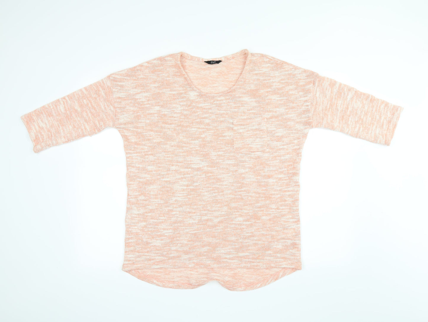 F&F Womens Pink   Basic Blouse Size 12