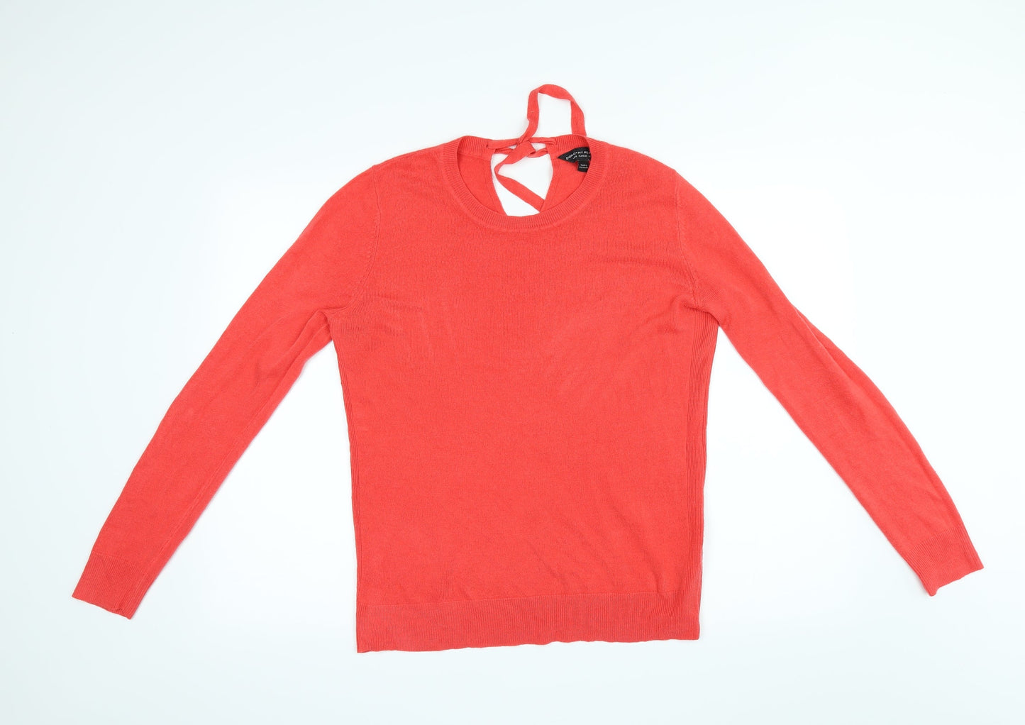 Womens UK Size 12 Dorothy Perkins Red Basic Blouse