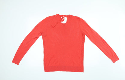 Womens UK Size 12 Dorothy Perkins Red Basic Blouse
